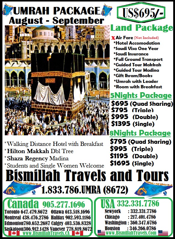 umrah package with flights